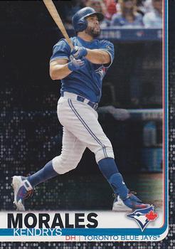 2019 Topps - Black #436 Kendrys Morales Front