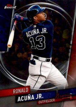 2019 Finest #33 Ronald Acuña Jr. Front