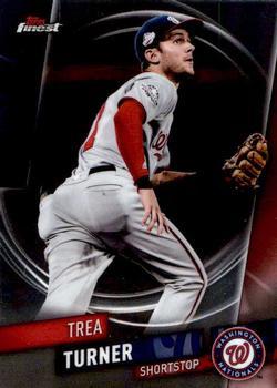 2019 Finest #81 Trea Turner Front