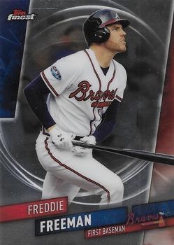 2019 Finest #108 Freddie Freeman Front