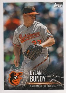 2019 Topps Stickers #16 Dylan Bundy Front