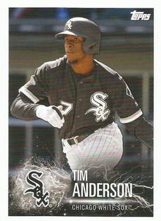 2019 Topps Stickers #28 Tim Anderson Front