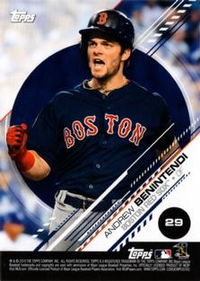 2019 Topps Stickers #29 Yonder Alonso Back