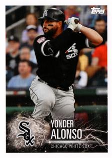 2019 Topps Stickers #29 Yonder Alonso Front