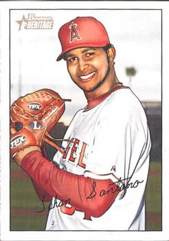 2007 Bowman Heritage #116 Ervin Santana Front