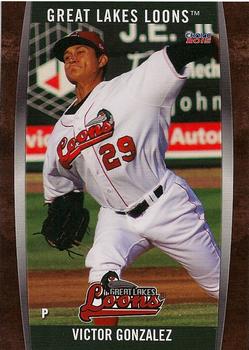 2015 Choice Great Lakes Loons #07 Victor Gonzalez Front