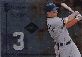 2005 Leaf Limited - Team Trademarks Jersey Number #TT-26 Alan Trammell Front