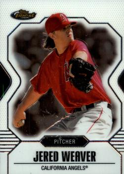 2007 Finest #2 Jered Weaver Front