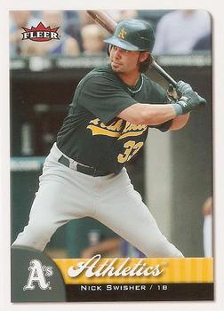 2007 Fleer #108 Nick Swisher Front