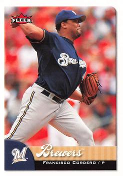 2007 Fleer #156 Francisco Cordero Front