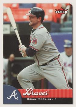 2007 Fleer #300 Brian McCann Front