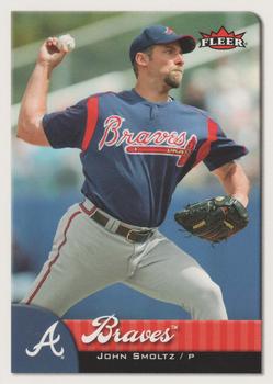 2007 Fleer #303 John Smoltz Front