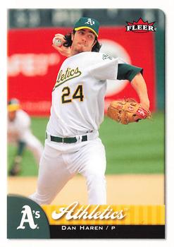 2007 Fleer #116 Dan Haren Front