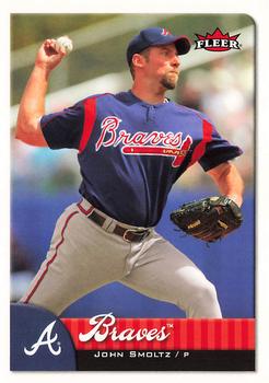 2007 Fleer #303 John Smoltz Front