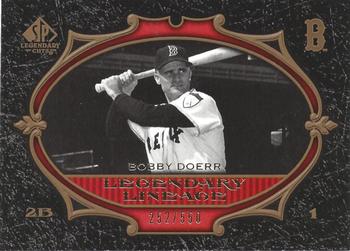 2007 SP Legendary Cuts #161 Bobby Doerr Front