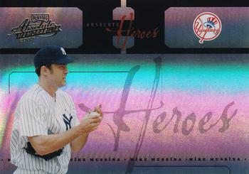 2005 Playoff Absolute Memorabilia - Heroes Spectrum #AH-62 Mike Mussina Front