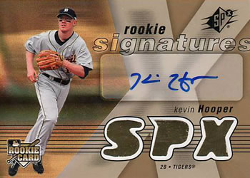 2007 SPx #111 Kevin Hooper Front