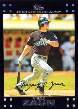 2007 Topps #36 Gregg Zaun Front