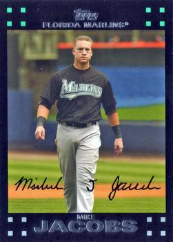 2007 Topps #134 Mike Jacobs Front