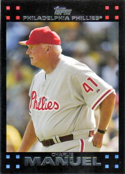 2007 Topps #251 Charlie Manuel Front