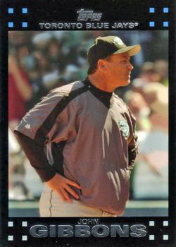 2007 Topps #252 John Gibbons Front