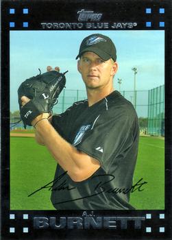 2007 Topps #334 A.J. Burnett Front