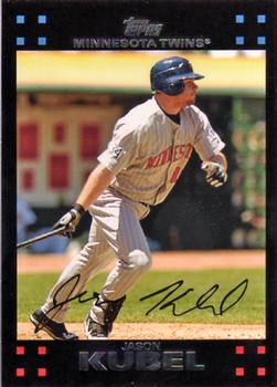 2007 Topps #512 Jason Kubel Front