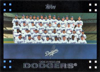 2007 Topps #603 Los Angeles Dodgers Front
