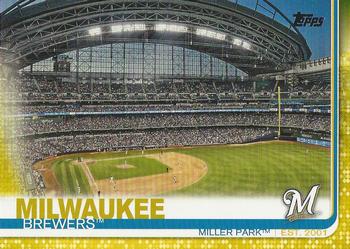 2019 Topps - Yellow #79 Miller Park Front