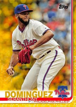 2019 Topps - Yellow #127 Seranthony Dominguez Front