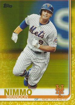 2019 Topps - Yellow #172 Brandon Nimmo Front