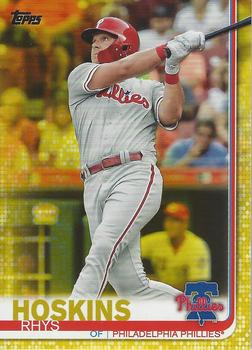 2019 Topps - Yellow #279 Rhys Hoskins Front