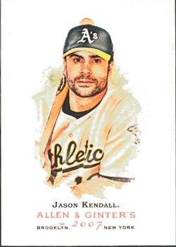 2007 Topps Allen & Ginter #158 Jason Kendall Front