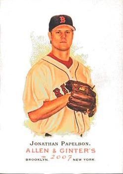 2007 Topps Allen & Ginter #37 Jonathan Papelbon Front