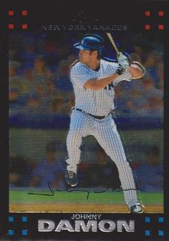 2007 Topps Chrome #86 Johnny Damon Front