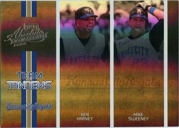 2005 Playoff Absolute Memorabilia - Team Tandems Spectrum #TT-25 Ken Harvey / Mike Sweeney Front