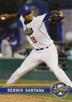 2017 Grandstand Rancho Cucamonga Quakes #NNO Dennis Santana Front