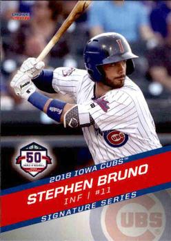 2018 Choice Iowa Cubs #07 Stephen Bruno Front