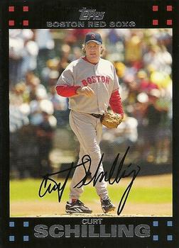 2007 Topps Gift Sets Boston Red Sox #BOS9 Curt Schilling Front