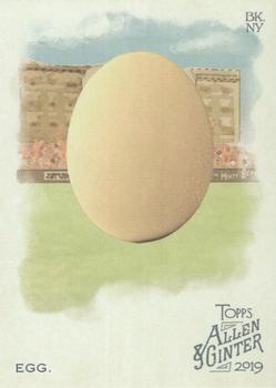 2019 Topps Allen & Ginter #213 Egg Front