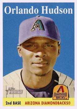 2007 Topps Heritage #89 Orlando Hudson Front