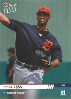 2019 Topps Now Road to Opening Day Detroit Tigers #OD-120 Tyson Ross Front