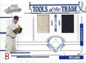 2005 Playoff Absolute Memorabilia - Tools of the Trade Swatch Double #TT-185 Ted Williams Front