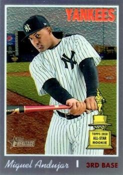 2019 Topps Heritage - Chrome #THC-473 Miguel Andujar Front