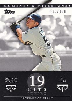 2007 Topps Moments & Milestones #6-19 Ichiro Suzuki Front