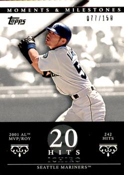 2007 Topps Moments & Milestones #6-20 Ichiro Suzuki Front