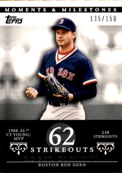 2007 Topps Moments & Milestones #18-62 Roger Clemens Front