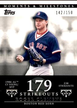 2007 Topps Moments & Milestones #18-179 Roger Clemens Front