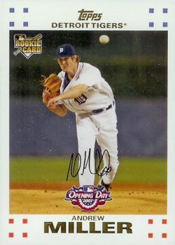 2007 Topps Opening Day #153 Andrew Miller Front