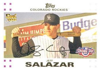 2007 Topps Opening Day #184 Jeff Salazar Front